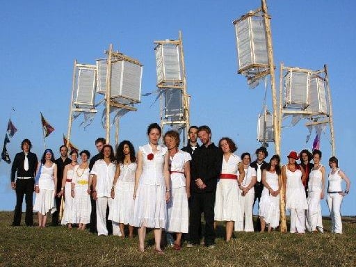 The choir has performed at hundreds events from local concerts in the north west of Ireland, to world-renowned music festivals such as Glastonbury and Electric Picnic. They played Glastonbury in 2010.