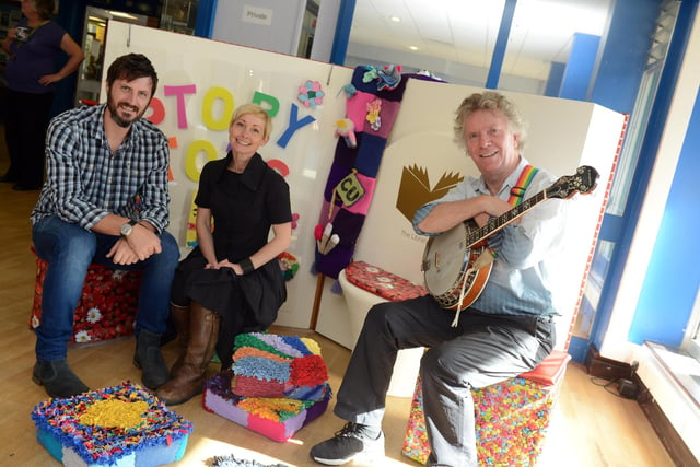 Storyteller Tony Wilson was joined in 2015 by artists Wayne Sables and Charlotte Armitage at South Shields Central Library but who can tell us more about this event?