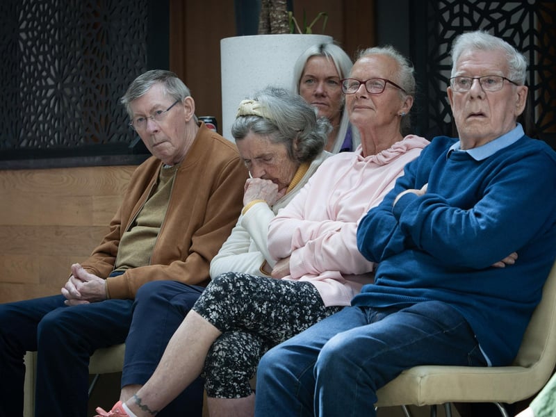 Some of those in attendance at Wednesday's Annual DEEDS 'My Perfect Day – Our Perfect Day Exhibition' at the Millennium Forum, Derry.