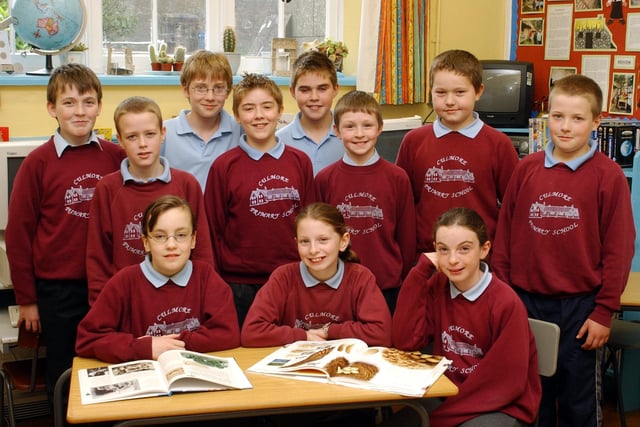 All smiles for the last days of school for this group of pupils in Culmore Primary School.