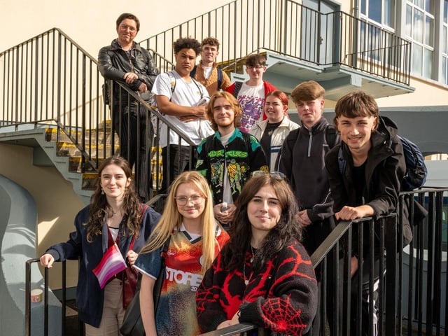 Students from NWRC enjoy Freshers' Day at NWRC Strand Road. : .