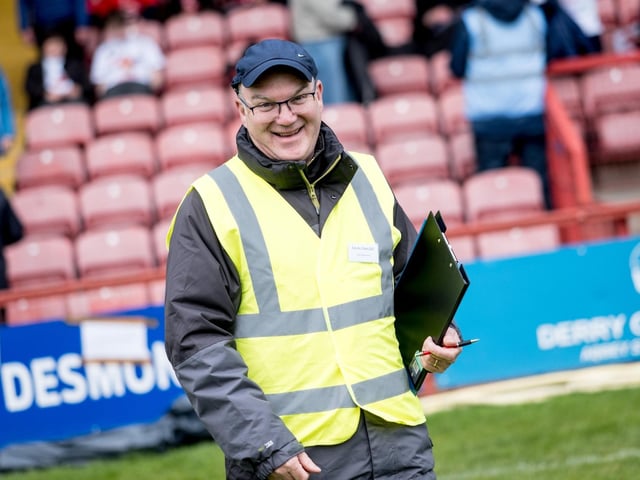 Participants at the Derry Diocese Fan The Flame annual Mass 2025 in Celtic Park.