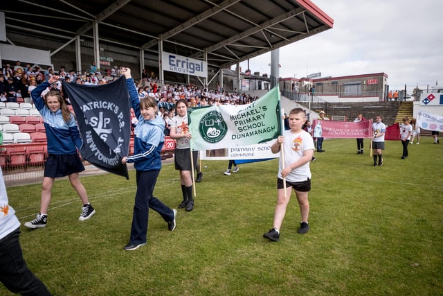 The annual Fan the Flame mass was celebrated recently in Celtic Park for pupils who recently made their confirmation.