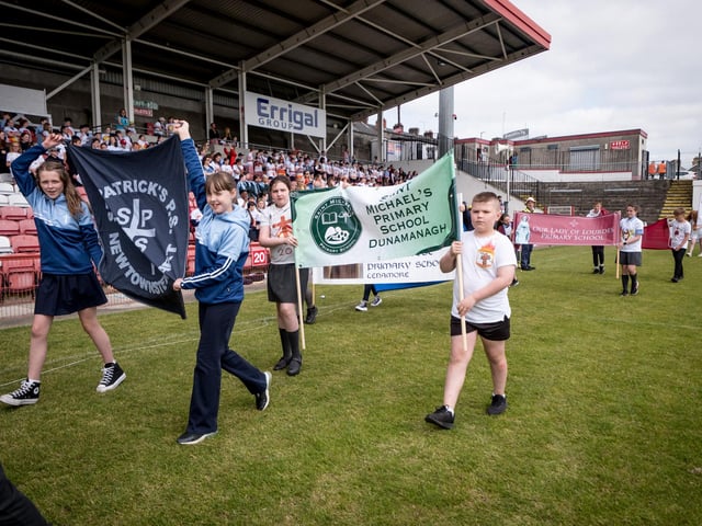The annual Fan the Flame mass was celebrated recently in Celtic Park for pupils who recently made their confirmation.
