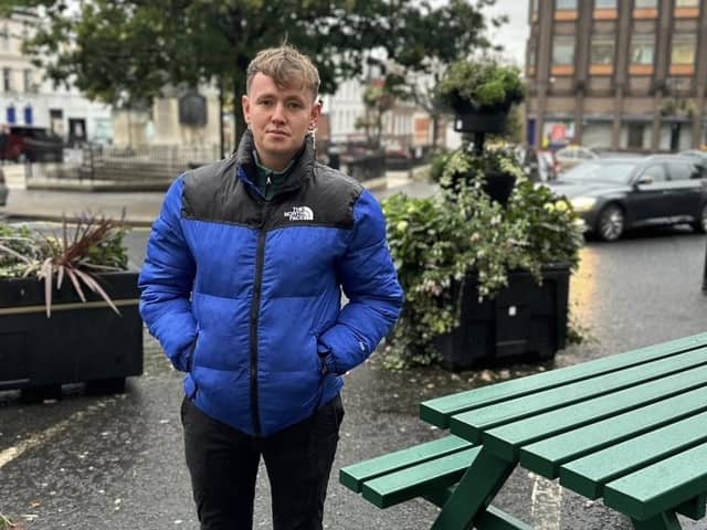 Pádraig Delargy pictured in the city centre.