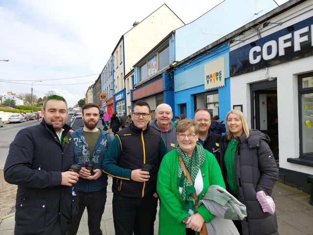 St Patrick's Day in Moville, March 17, 2023.