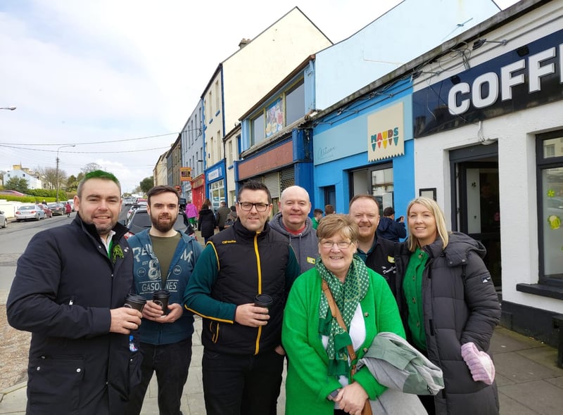 St Patrick's Day in Moville, March 17, 2023.