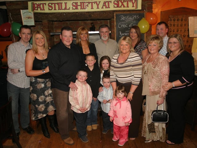 Party celebrations back in 2004: Patrick Bell.