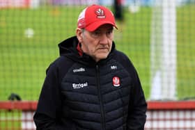 Mickey Harte has stepped down from his role as Derry manager. Photo: George Sweeney