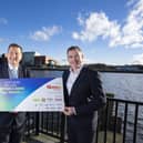 L-R: Michael Bell OBE, Executive Director, NIFDA and Niall Martindale, CEO, firmus energy
