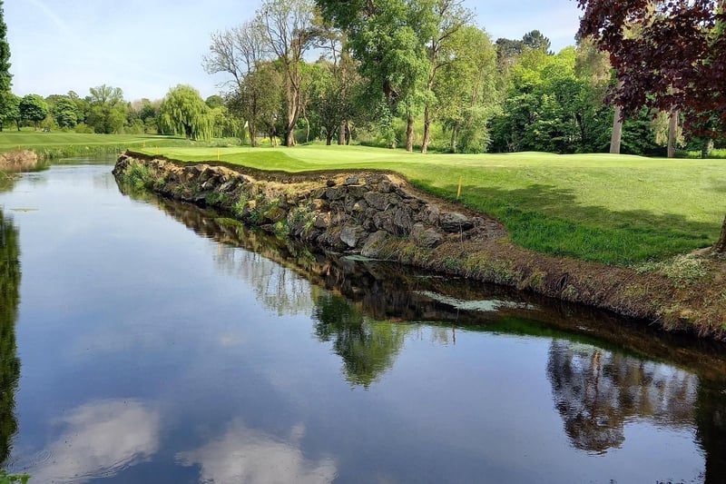 A view of the 7th green at The K Club