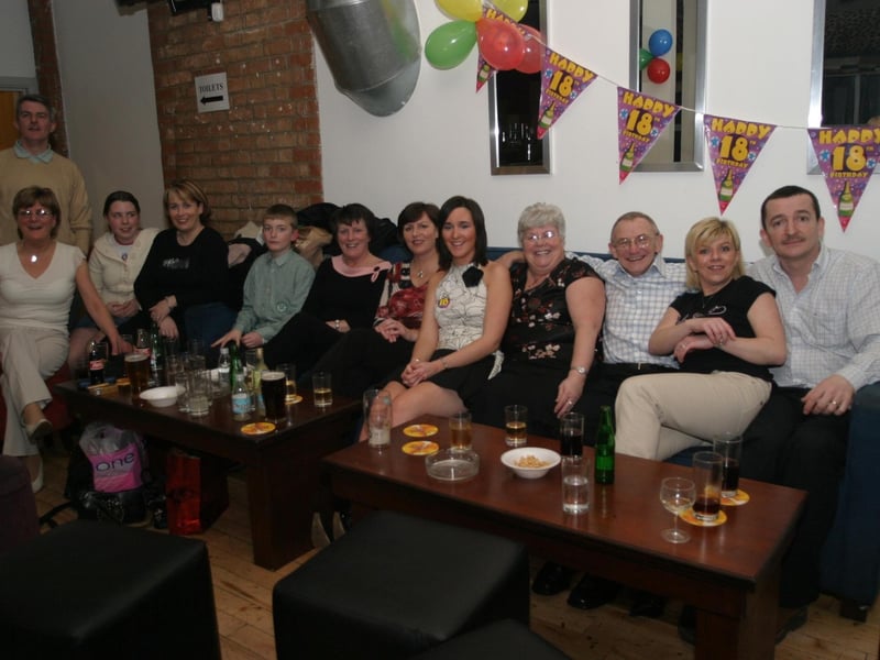 Parties and celebrations back in 2004: Jennifer Lynch.