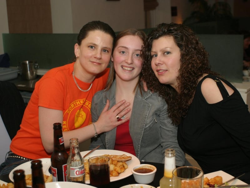 Parties and celebrations back in 2004: Hegarty Reunion.