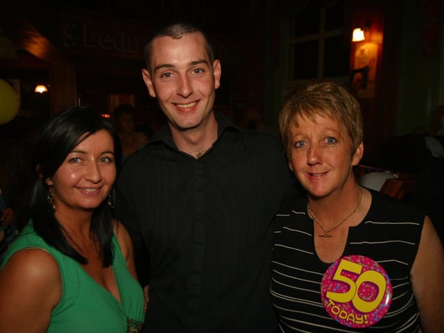 50th birthday of Marie Doherty, with cake!