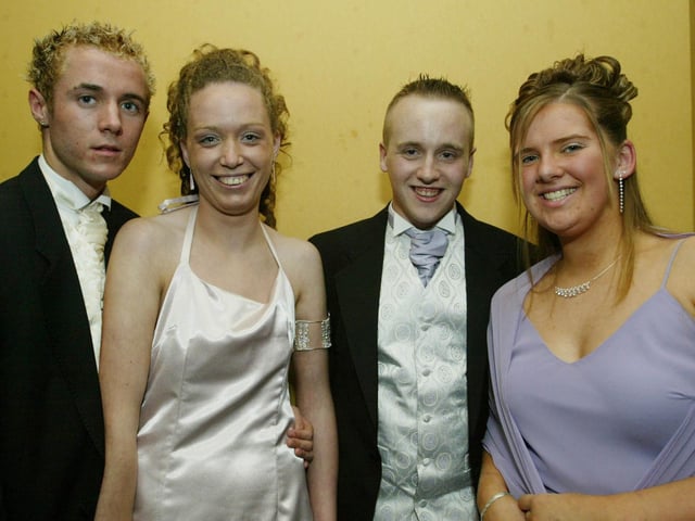 Stephen Barr, Catherine Ferguson, Liam Campbell and Michelle Ryan. (2809JB18)