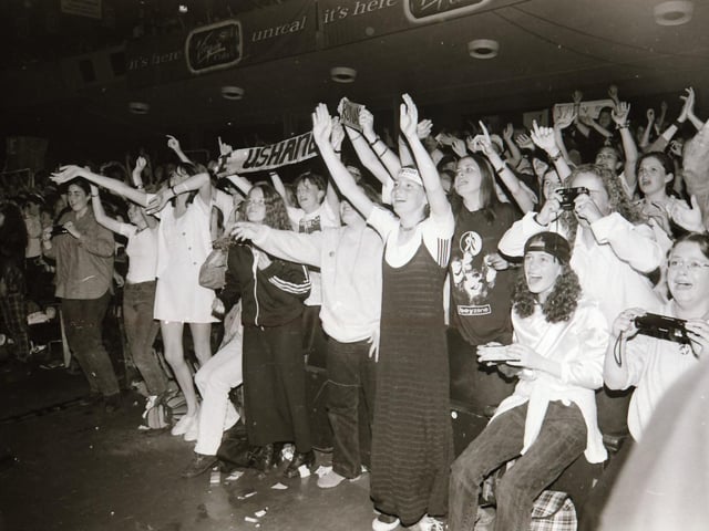 Boyzone performed at the Rialto Derry in July 1995.