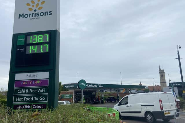 Morrison petrol station in Clarence Road, Hartlepool. Picture by FRANK REID