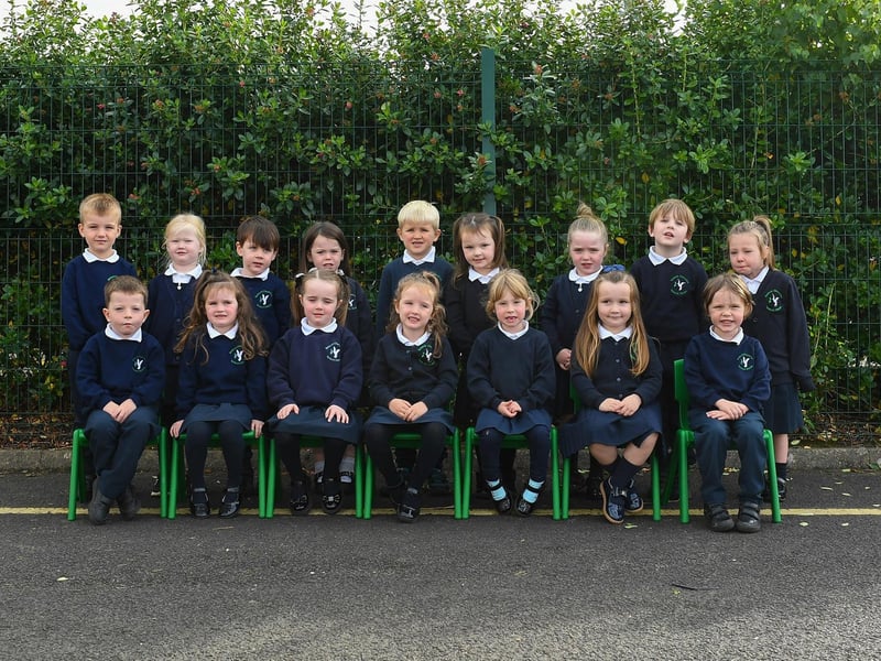 Mrs Kerlin’s Rang 1 class at Bunscoil Cholmcille.