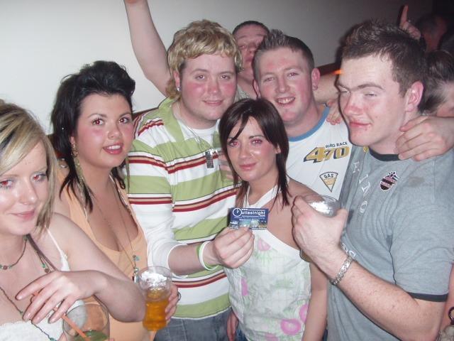 OLYMPUS DIGITAL CAMERA : Derry nightlife at its clubs and bars twenty years ago, in April 2005.