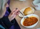 Asda is offering soup, a roll and tea and coffee for £1