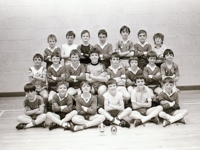 St Joseph's Galliagh Under-13 Gaelic Team.