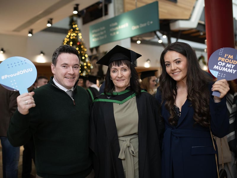 Winter graduations in Derry.