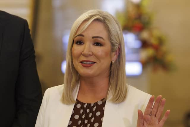 First Minister Michelle O’Neill. Liam McBurney/PA Wire