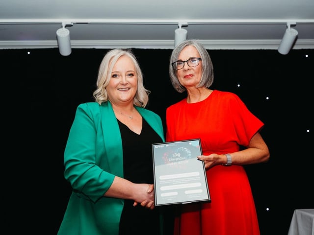 Kathleen Coyne and the Peer Support Team, highly commended in the Championing Our Health Award.