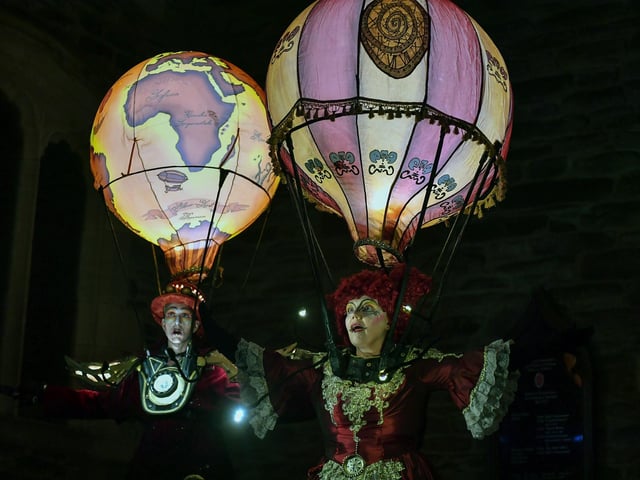 Revellers, performers and early contenders for the best Halloween costume converged on Derry’s city centre on Monday evening for the opening of the 2024 Halloween festivities. Photo: George Sweeney