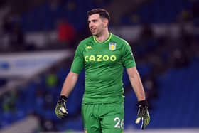 Aston Villa goalkeeper Emiliano Martinez played a major role in Argentina's World Cup success in Qatar. Picture by Neil Hall/PA Wire.