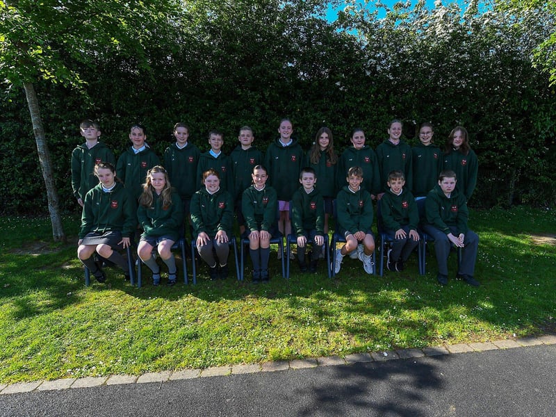 Mr McGinty’a P7 class at Eglinton Primary School.