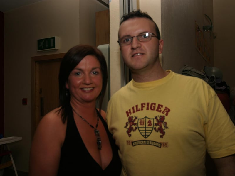 Lorraine Moore out for a party for her birthday.