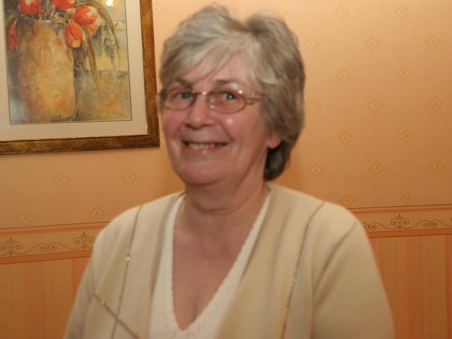 Parties and celebrations April 2005: Kathleen Bradley.