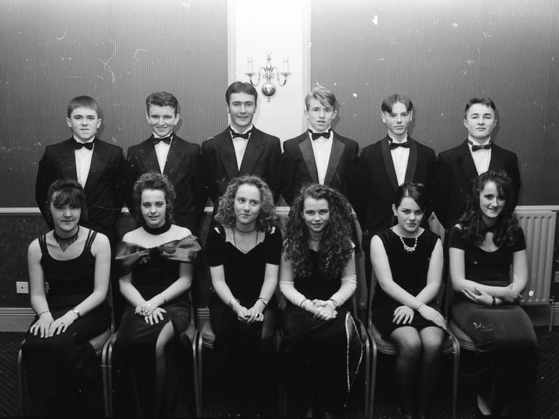 St. Patrick's and St. Brigid's, Claudy, formal in February 1994