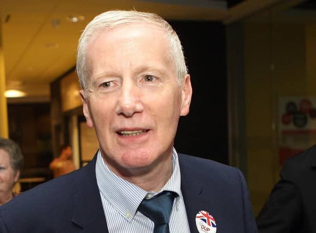 DUP MP Gregory Campbell.