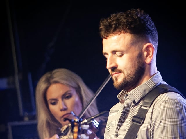 The Whistlin Donkeys performing on Thursday night at the Feile 24's big music event at the Gasyard Park. (Photos: Jim McCafferty Photography)