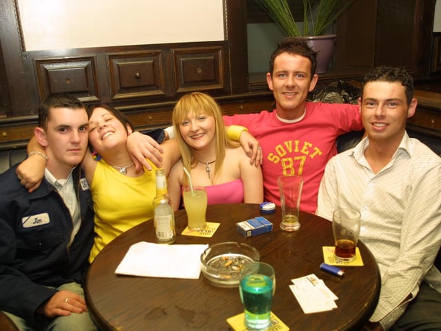 Party pictures from the Derry Journal archives in July 2003.