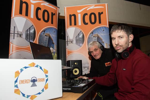 George Hutton (Nicor) and Oliver Brown (Energy Train Facilitator)