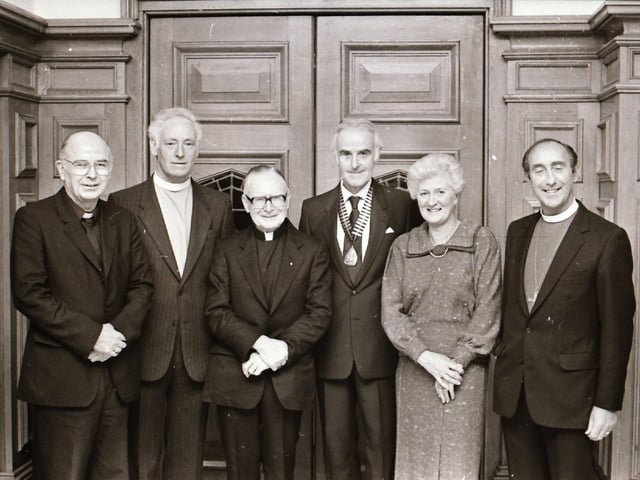 Church leaders back in 1985.