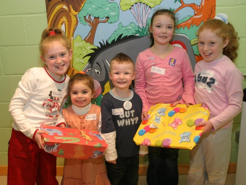 Parties and celebrations back in 2004:  Tiarnan Clarke.