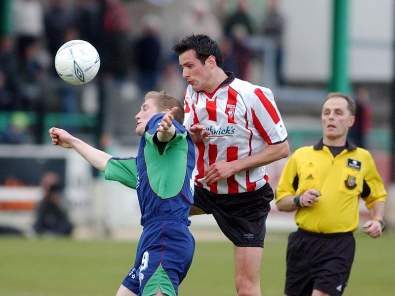 Derry City in action.