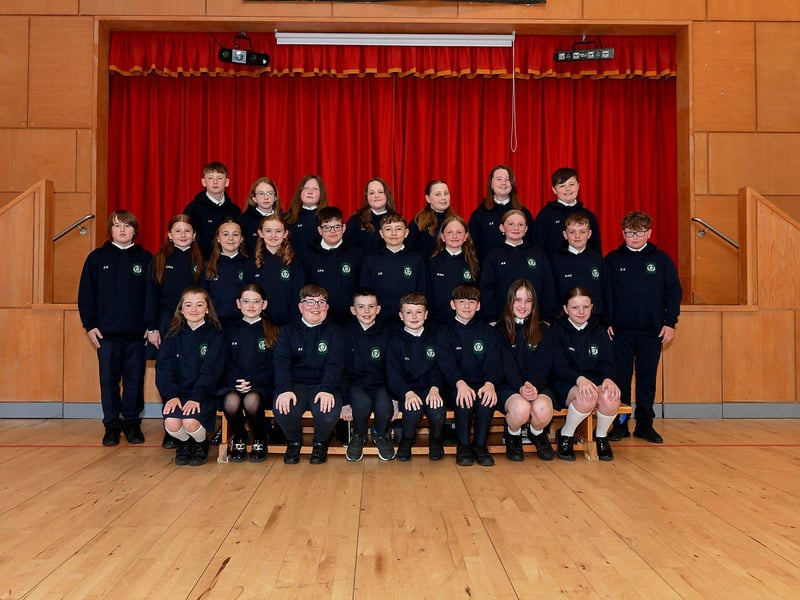 Mrs Callan’s P7 class at St Patrick’s Primary School.