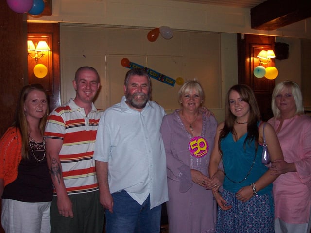 Siobhan Collins' 50th birthday.