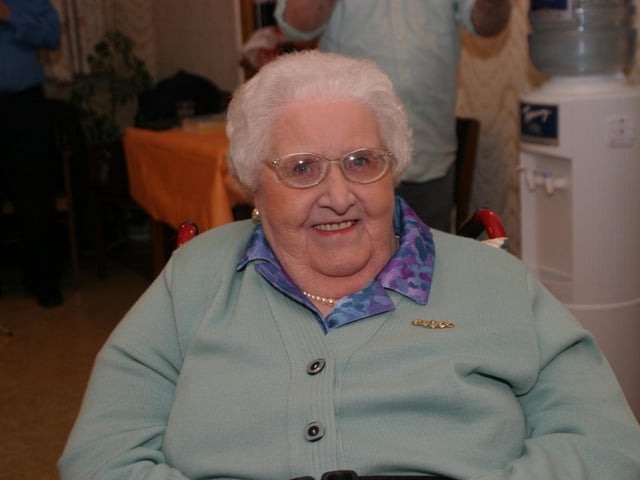 Lizzie McCool's birthday party celebration back in 2004.
