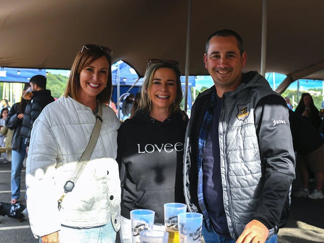 Enjoying the atmosphere at the Foyle Maritime Festival. Photo: George Sweeney