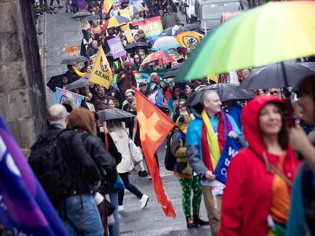 Foyle Pride parade. Jim McCafferty Photography