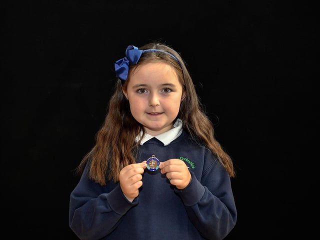 Mollie Sweeney was placed second in Primary School Irish Poem at Feis Dhoire Cholmcille. Photo: George Sweeney