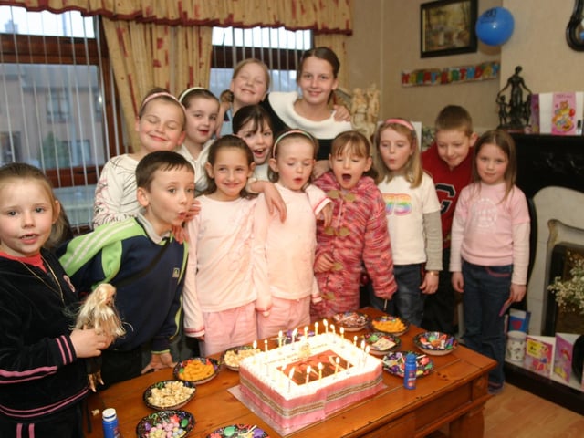 Having fun at Derry parties in 2004: Megan Bradley