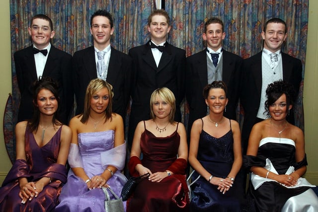 St Columb's College Formal 20 years ago in Derry in 2003
