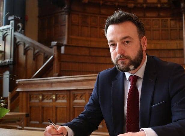 Foyle SDLP MP Colum Eastwood.